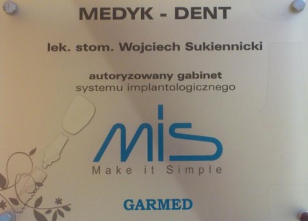 Medykdent - Autoryzowany gabinet systemu implantologicznego